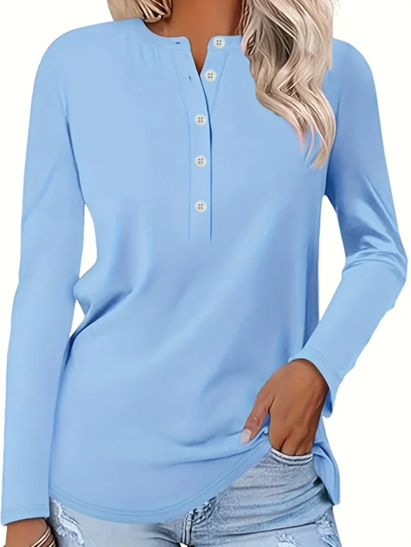 WomenS Plus Size Woven Shirt - Image 4