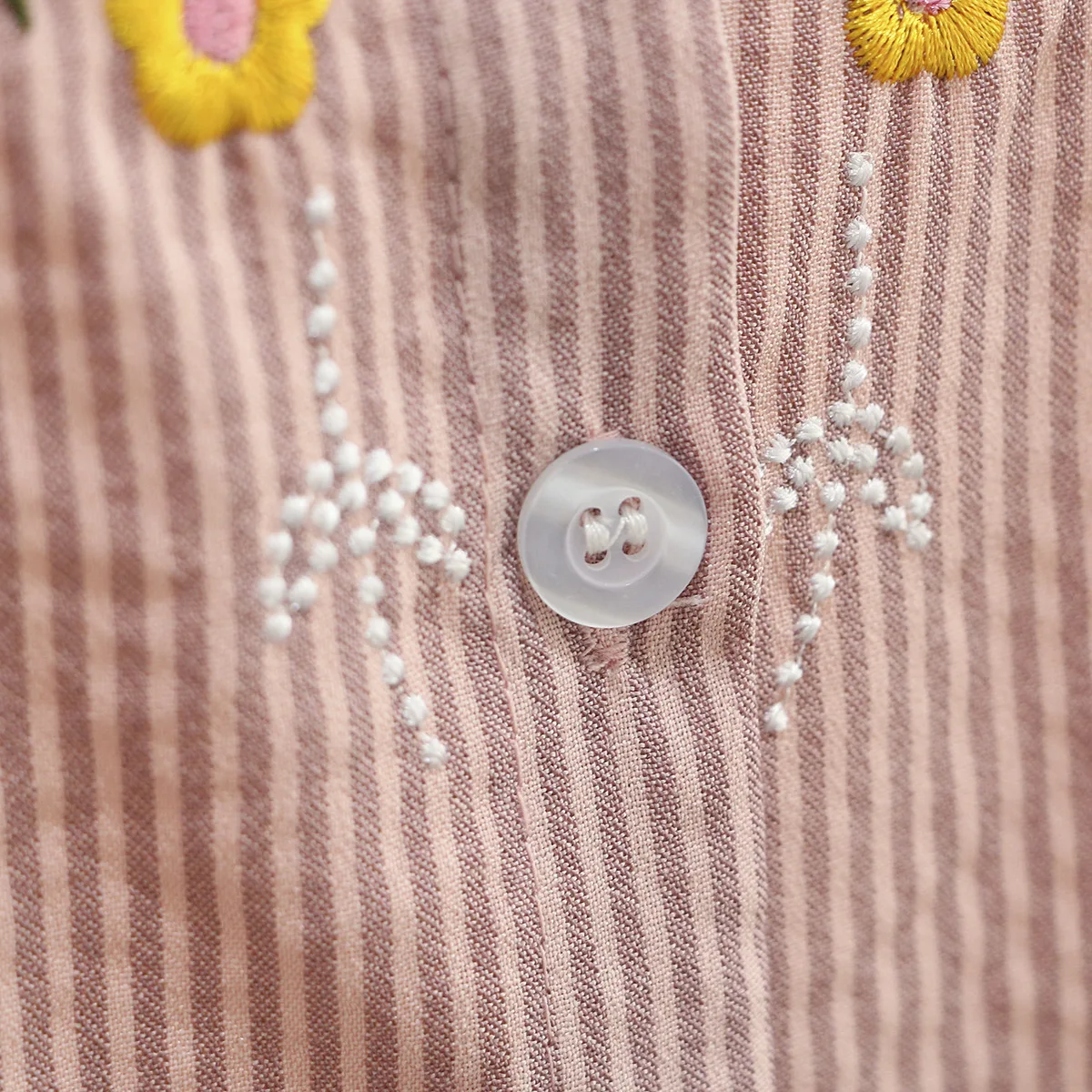 4XL Plus Size Shirts Women Spring Chest Embroidery Flower Tops Loose Long Sleeve Cotton Blouses Curve Clothes - Image 5