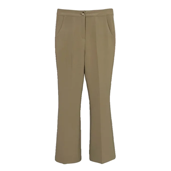Slimming High Waist Flared Casual Pants Women's Long Trousers Korean Sle Leg Lengthening Effect Versatile Casual Trousers - Image 5