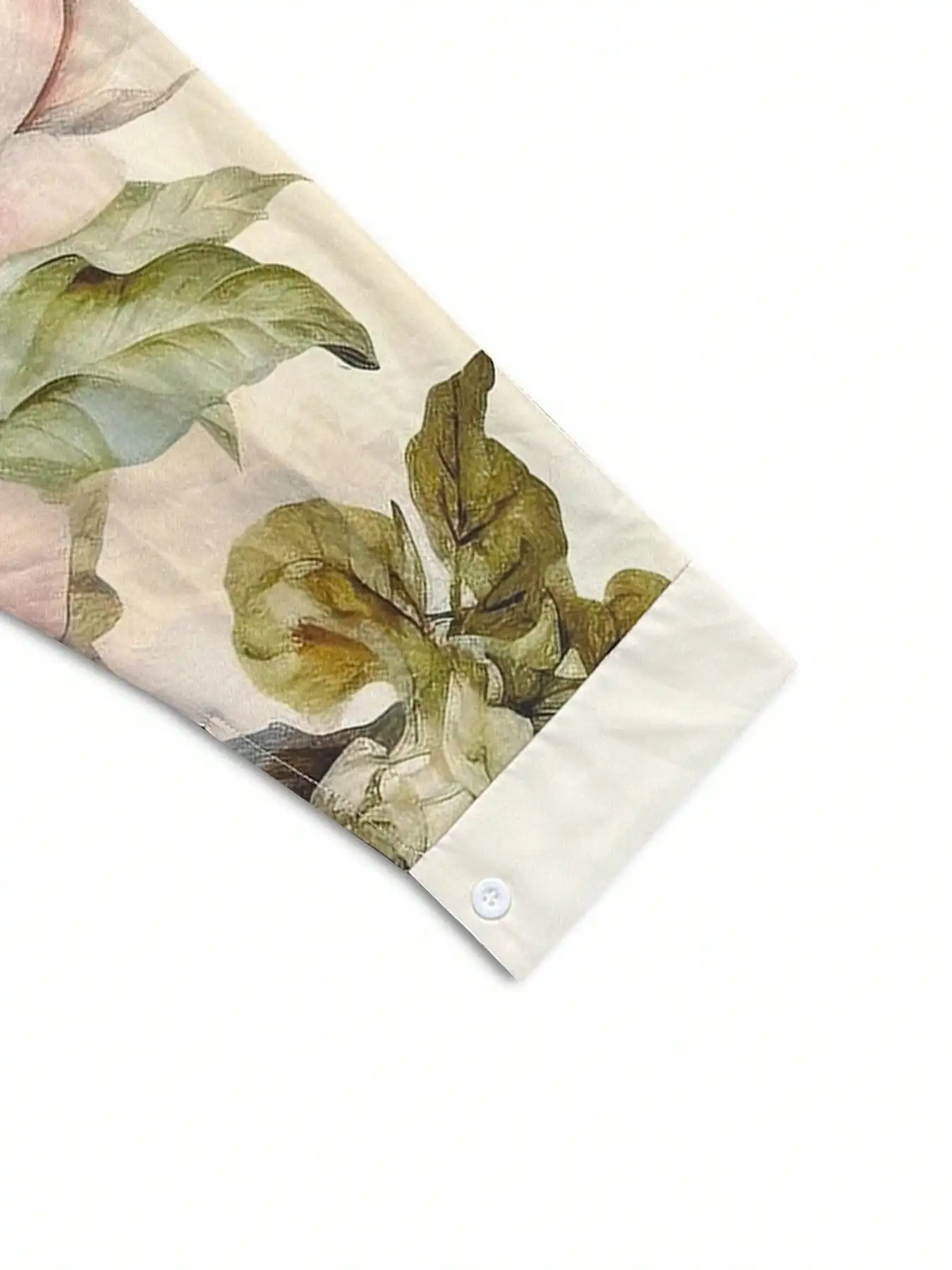 Plus Size Women's Retro Chic Floral Print Long Sleeve Shirt Dress - Image 3