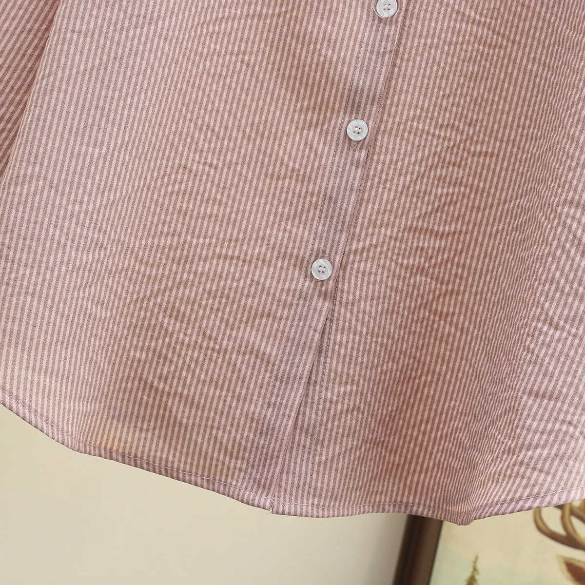 4XL Plus Size Shirts Women Spring Chest Embroidery Flower Tops Loose Long Sleeve Cotton Blouses Curve Clothes - Image 3