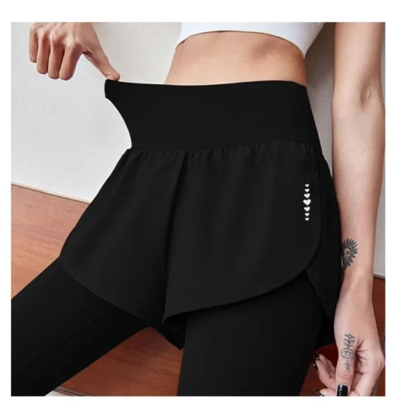 Women Yoga Pants Yoga Clothes Gym Sportswear Workout Running Yoga Leggings Elastic Quick-drying High Waisted Sports Tights Dress - Image 6