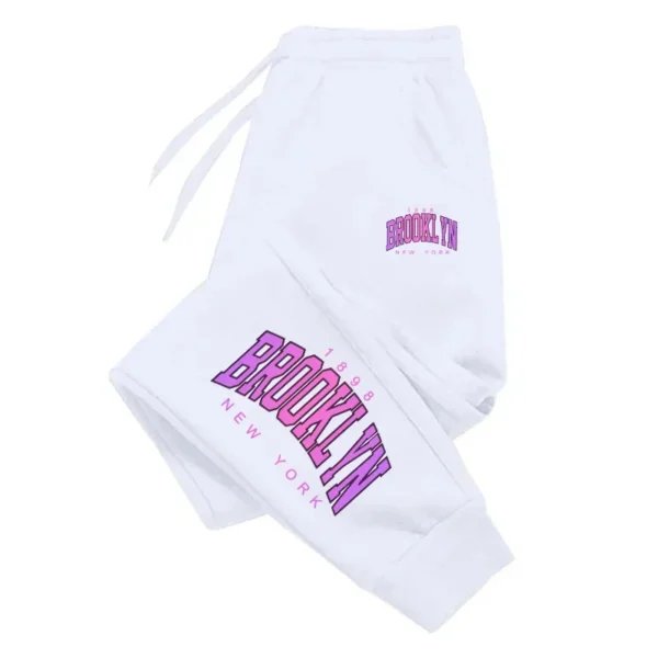 Casual Womens Sweatpants Letter Printing Trousers Daily Outdoors Gym Sports Jogging Pants Office Street Fashion Woman Pants Y2k - Image 3
