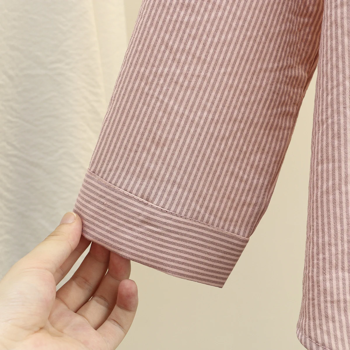 4XL Plus Size Shirts Women Spring Chest Embroidery Flower Tops Loose Long Sleeve Cotton Blouses Curve Clothes - Image 4