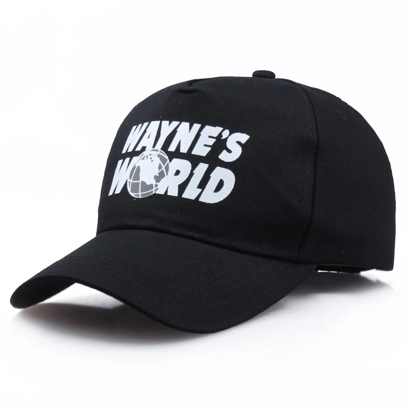 WAYNE’S WORLD Men Women Baseball Cap Mesh Summer Sun Hats Breathable Outdoor Sport Teenage Street Dance Hat Gorras Hot Sale H077