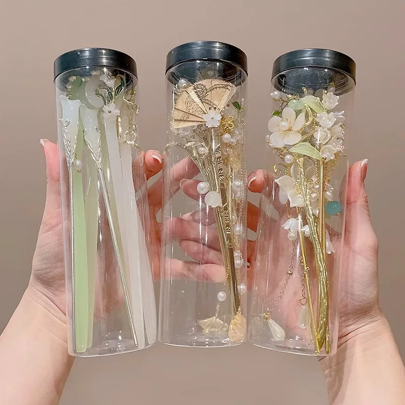 Light Luxury Flower Hairpin For Women Indian Style Floral Butterfly Tassel Hair Stick Elegant Metal Jewelry Hairpin Hair Clips (Men's & Women's) - Image 6