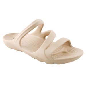 ANNTS Women Light cream EVA Slipper Sandal | Comfortable| Stylish | Modern Design | Breathable | Slip Resistant | Skin Friendly Material UK6