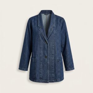 Women's Denim Trench Coat