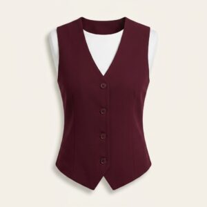Women's Sleeveless Executive Waistcoat