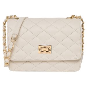 ADISA Women's Girls Quilted Cross Body Sling Bag